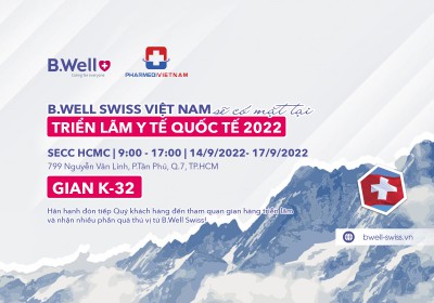 B.WELL SWISS VIỆT NAM THAM DỰ TRIỂN LÃM Y TẾ QUỐC TẾ LẦN THỨ 17